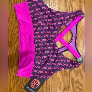 Born Primitive Breast Cancer Awareness Razorback Bra